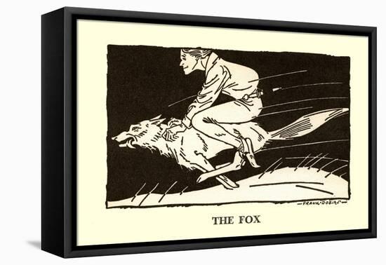 The Fox-Frank Dobias-Framed Stretched Canvas