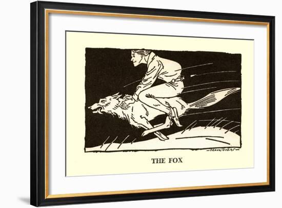 The Fox-Frank Dobias-Framed Art Print
