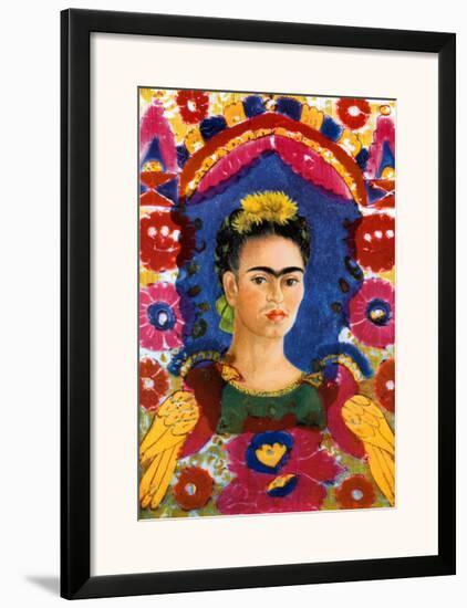 The Frame-Frida Kahlo-Framed Art Print