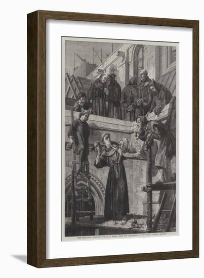 The Franciscan Sculptor-Henry Stacey Marks-Framed Giclee Print