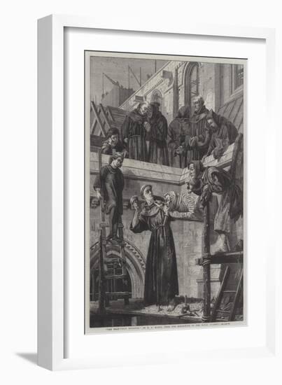 The Franciscan Sculptor-Henry Stacey Marks-Framed Giclee Print