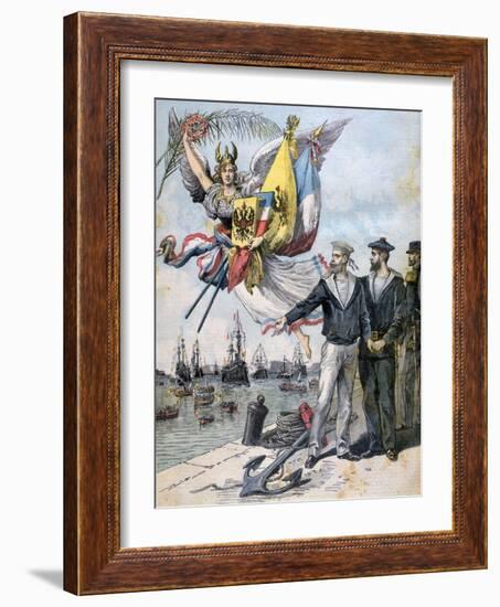 The Franco-Russian Entente, 1893-Henri Meyer-Framed Giclee Print