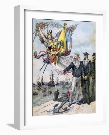 The Franco-Russian Entente, 1893-Henri Meyer-Framed Giclee Print