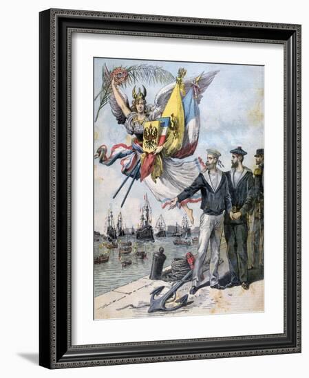 The Franco-Russian Entente, 1893-Henri Meyer-Framed Giclee Print