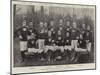 The Frankfort Football Team, Now on a Visit to England-null-Mounted Giclee Print