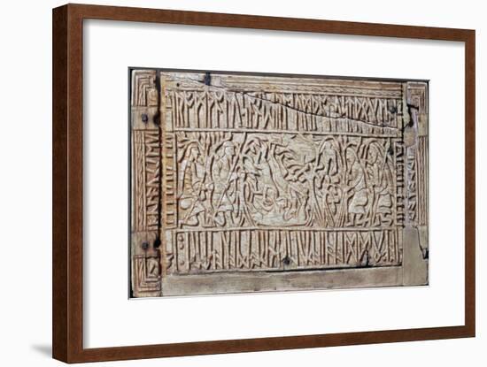 The Franks Casket, Anglo-Saxon, first half of the 8th century-Unknown-Framed Giclee Print