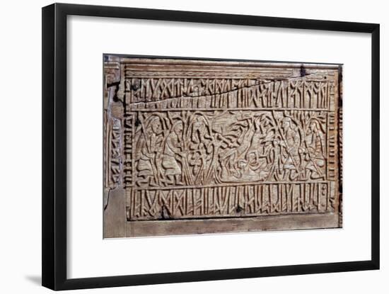 The Franks Casket, Anglo-Saxon, first half of the 8th century-Unknown-Framed Giclee Print