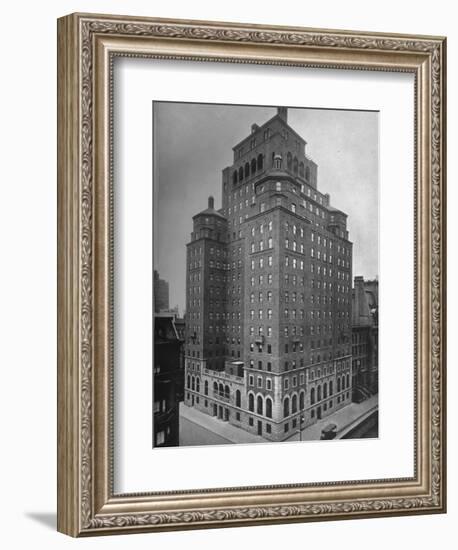 The Fraternity Clubs Building, New York City, 1924-Unknown-Framed Photographic Print