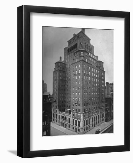 The Fraternity Clubs Building, New York City, 1924-Unknown-Framed Photographic Print