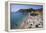 The Free Beach in the Old Town at Monterosso Al Mare-Mark Sunderland-Framed Premier Image Canvas
