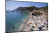 The Free Beach in the Old Town at Monterosso Al Mare-Mark Sunderland-Mounted Photographic Print