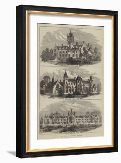 The Freemasons' Benevolent Institutions-Frank Watkins-Framed Giclee Print