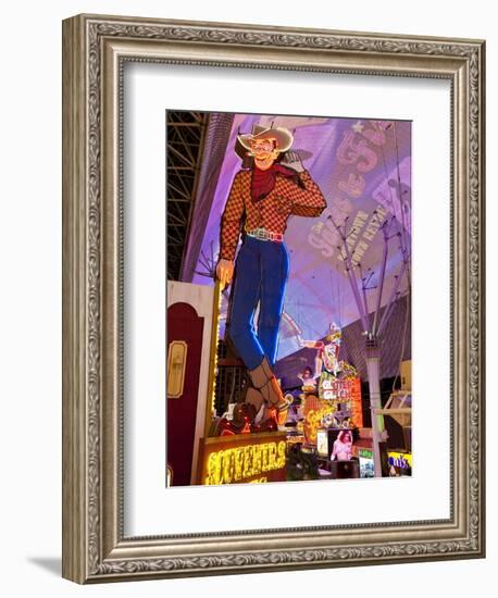 The Freemont Street Experience in Downtown Las Vegas, Las Vegas, Nevada, USA, North America-Gavin Hellier-Framed Photographic Print