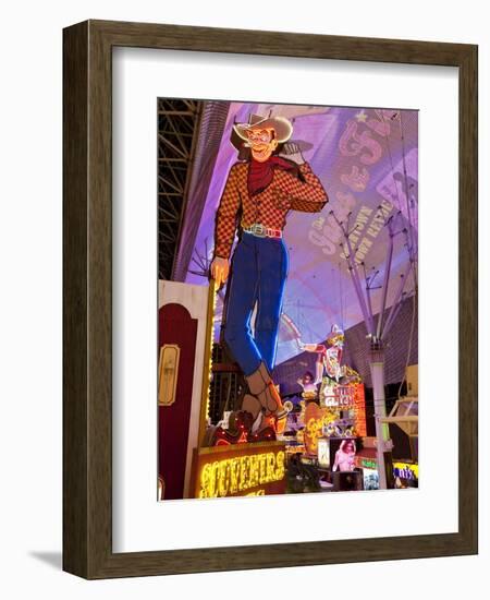 The Freemont Street Experience in Downtown Las Vegas, Las Vegas, Nevada, USA, North America-Gavin Hellier-Framed Photographic Print