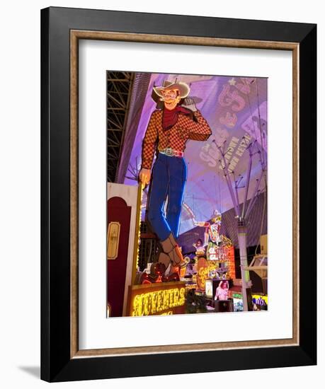 The Freemont Street Experience in Downtown Las Vegas, Las Vegas, Nevada, USA, North America-Gavin Hellier-Framed Photographic Print