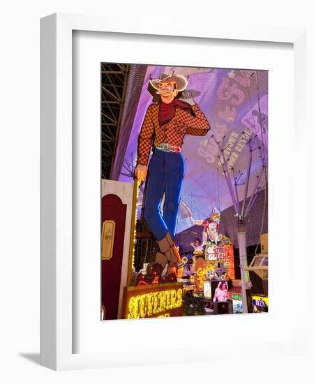 The Freemont Street Experience in Downtown Las Vegas, Las Vegas, Nevada, USA, North America-Gavin Hellier-Framed Photographic Print