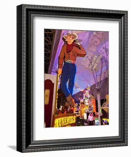 The Freemont Street Experience in Downtown Las Vegas, Las Vegas, Nevada, USA, North America-Gavin Hellier-Framed Photographic Print