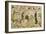 The French and the English Fall Side by Side in Battle, from the Bayeux Tapestry-null-Framed Giclee Print