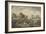 The French Army Crossing the Daugava River on July 24, 1812, Mid 1820S-Albrecht Adam-Framed Giclee Print