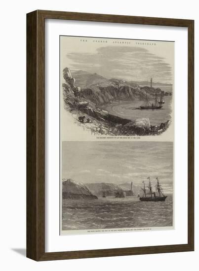 The French Atlantic Telegraph-null-Framed Giclee Print