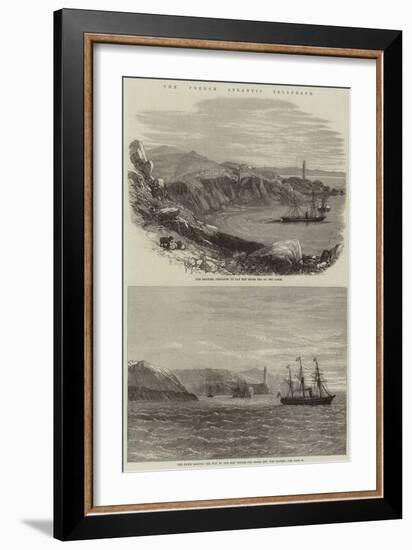 The French Atlantic Telegraph-null-Framed Giclee Print