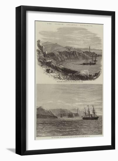 The French Atlantic Telegraph-null-Framed Giclee Print