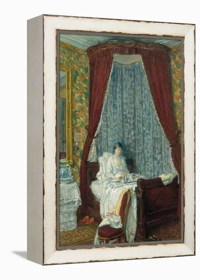 The French Breakfast, 1910-Childe Hassam-Framed Premier Image Canvas