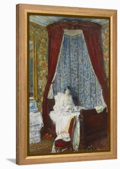 The French Breakfast-Childe Hassam-Framed Premier Image Canvas