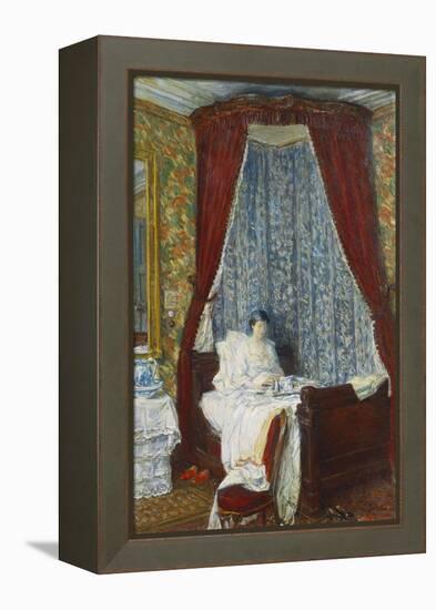The French Breakfast-Childe Hassam-Framed Premier Image Canvas