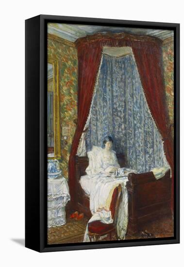 The French Breakfast-Childe Hassam-Framed Premier Image Canvas