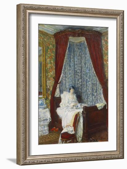 The French Breakfast-Childe Hassam-Framed Giclee Print