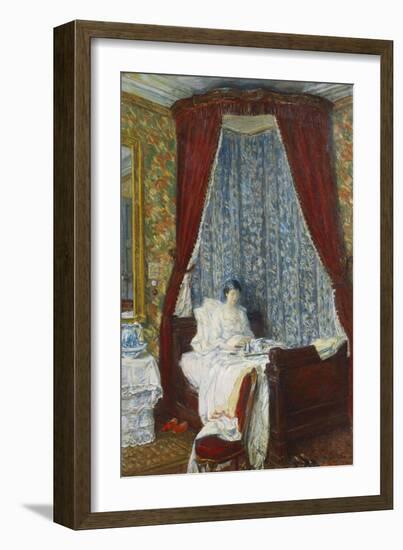 The French Breakfast-Childe Hassam-Framed Giclee Print