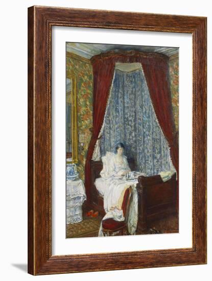 The French Breakfast-Childe Hassam-Framed Giclee Print