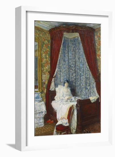 The French Breakfast-Childe Hassam-Framed Giclee Print