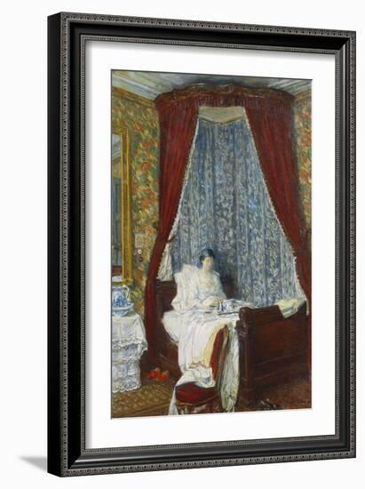 The French Breakfast-Childe Hassam-Framed Giclee Print