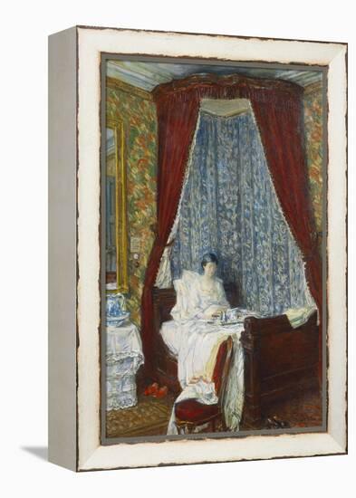 The French Breakfast-Childe Hassam-Framed Premier Image Canvas