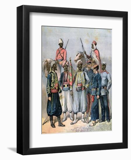 The French Colonial Forces, 1891-Henri Meyer-Framed Giclee Print