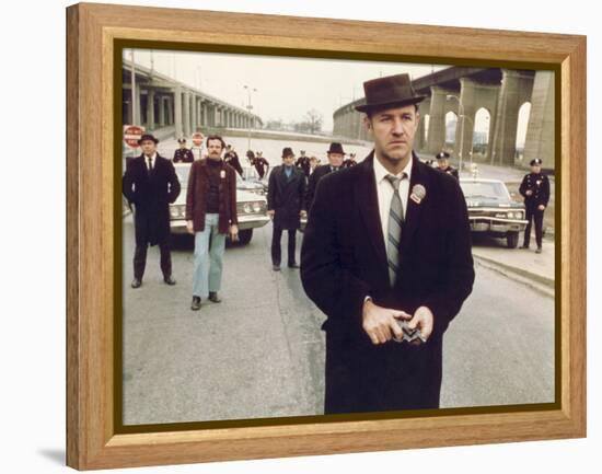 The French Connection, Gene Hackman, 1971-null-Framed Stretched Canvas