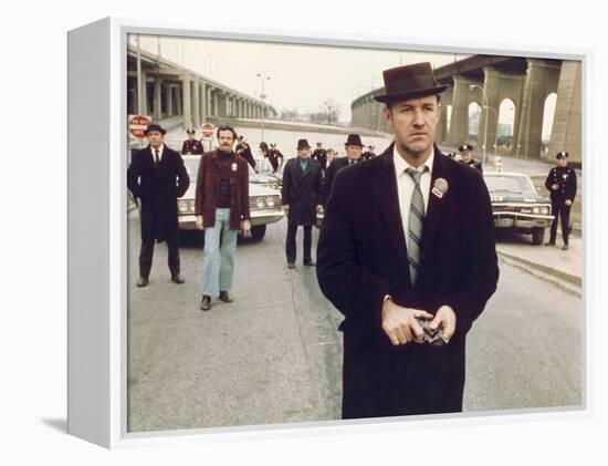 The French Connection, Gene Hackman, 1971-null-Framed Stretched Canvas