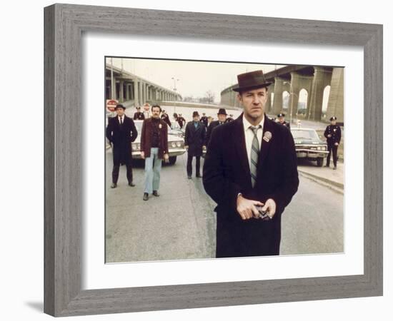 The French Connection, Gene Hackman, 1971-null-Framed Photo