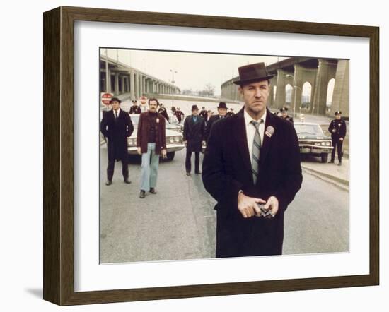 The French Connection, Gene Hackman, 1971-null-Framed Photo