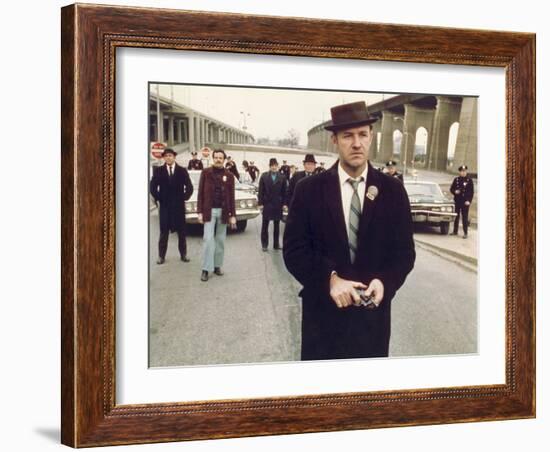 The French Connection, Gene Hackman, 1971-null-Framed Photo