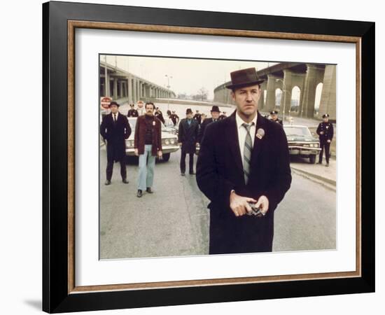 The French Connection, Gene Hackman, 1971-null-Framed Photo