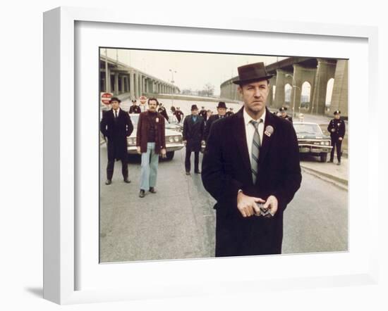 The French Connection, Gene Hackman, 1971-null-Framed Photo