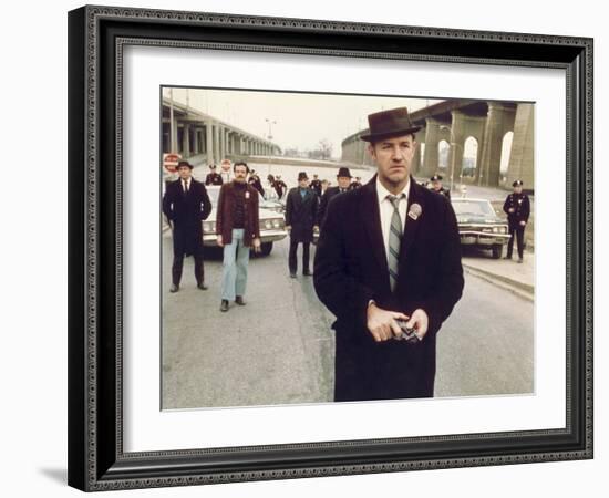 The French Connection, Gene Hackman, 1971-null-Framed Photo