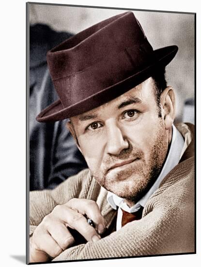 THE FRENCH CONNECTION, Gene Hackman, 1971.-null-Mounted Photo