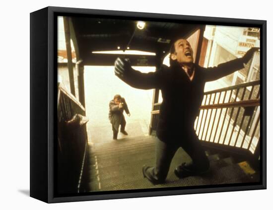 The French Connection, Gene Hackman, Marcel Bozzuffi, 1971-null-Framed Stretched Canvas