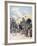 The French Consul Arrives in Bethlehem During Christmas Festivities, 1892-Henri Meyer-Framed Giclee Print