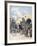 The French Consul Arrives in Bethlehem During Christmas Festivities, 1892-Henri Meyer-Framed Giclee Print