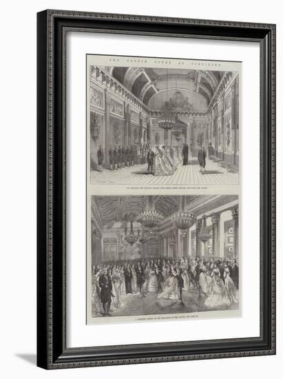 The French Court at Compiegne-Felix Thorigny-Framed Giclee Print